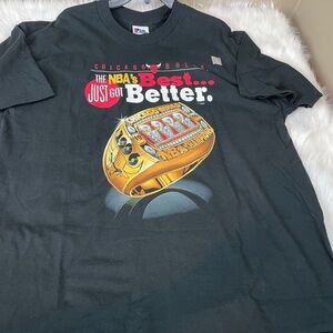 Vintage with. Tags NBA Black Chicago Bulls 1996 Graphic T-Shirt XL